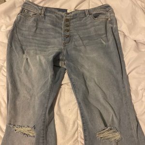 Womens flare jeans